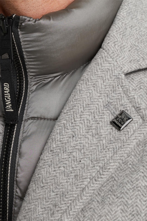 Vanguard long jacket herringbone choproad